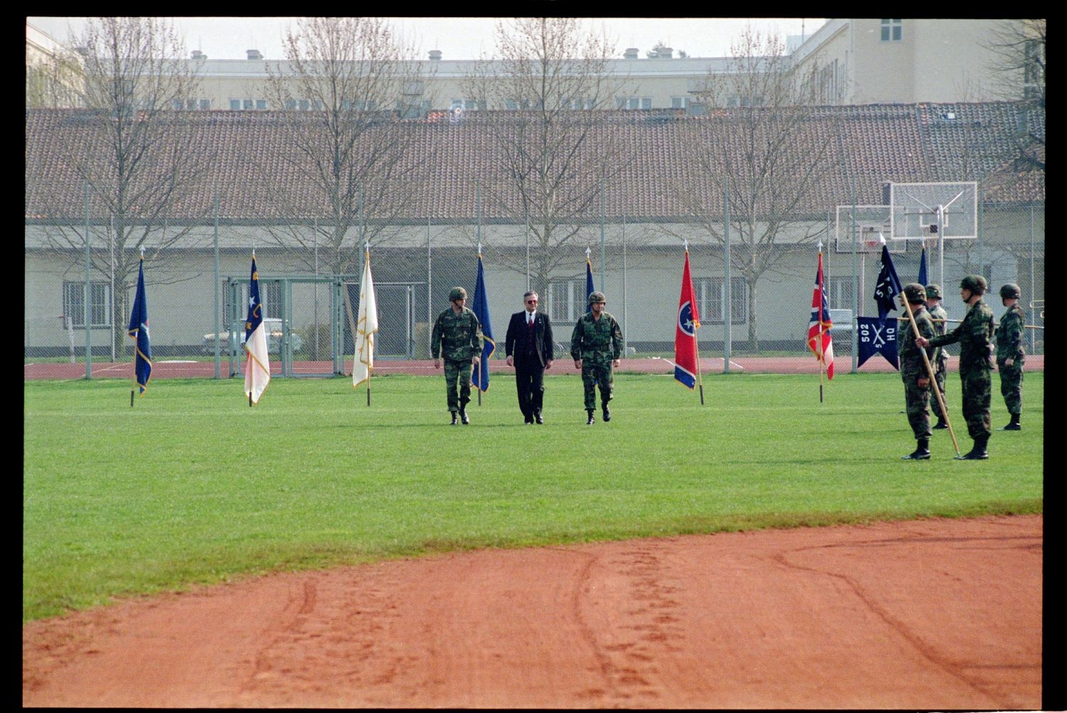 Fotografie: Ehrenzeremonie zur Außerdienststellung des 5th Battalion 502nd Infantry Regiment der U.S. Army Berlin in Berlin-Lichterfelde