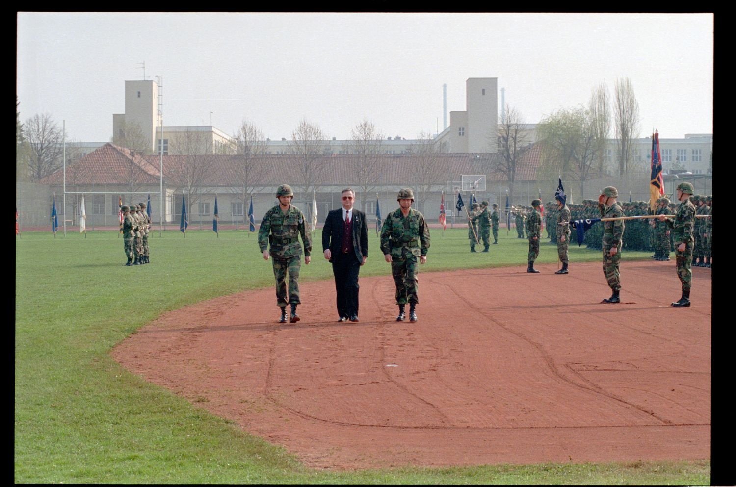 Fotografie: Ehrenzeremonie zur Außerdienststellung des 5th Battalion 502nd Infantry Regiment der U.S. Army Berlin in Berlin-Lichterfelde