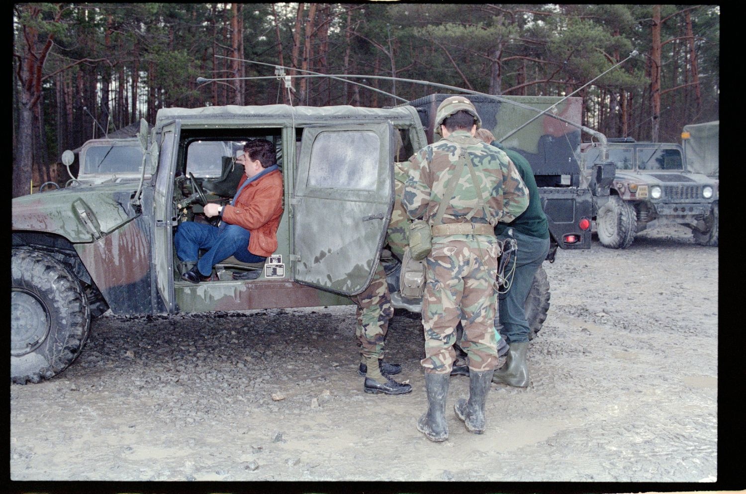 Fotografie: Truppenübung des 6th Battalion 40th Armor Regiment der U.S. Army Berlin in Grafenwöhr