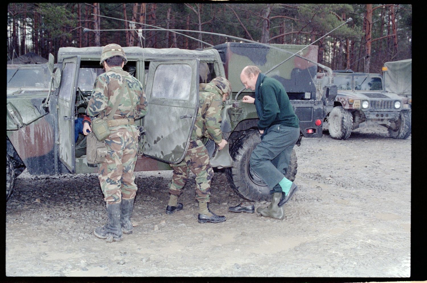 Fotografie: Truppenübung des 6th Battalion 40th Armor Regiment der U.S. Army Berlin in Grafenwöhr