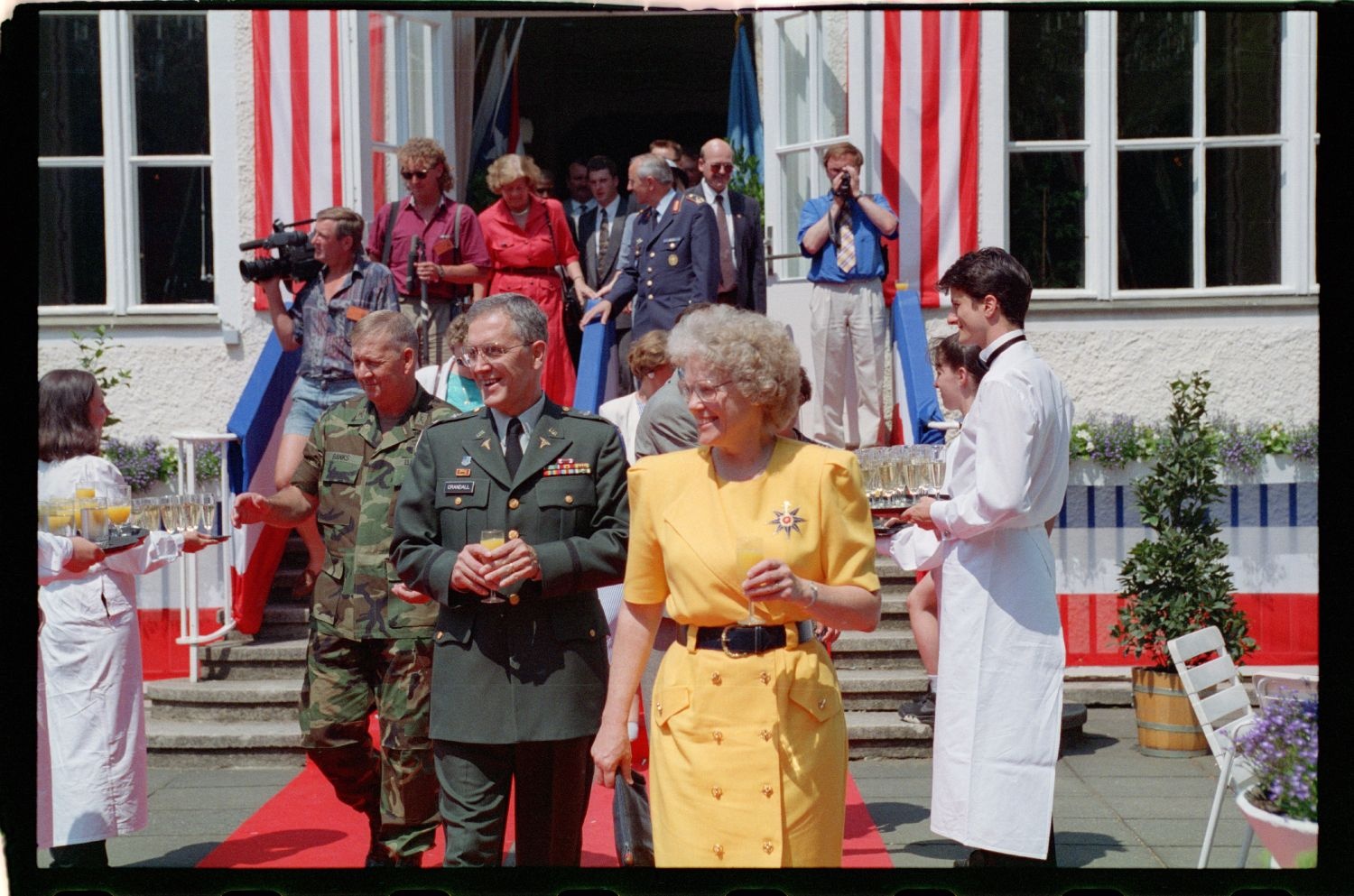 Fotografie: Empfang zum 4th of July im Harnack House in Berlin-Dahlem