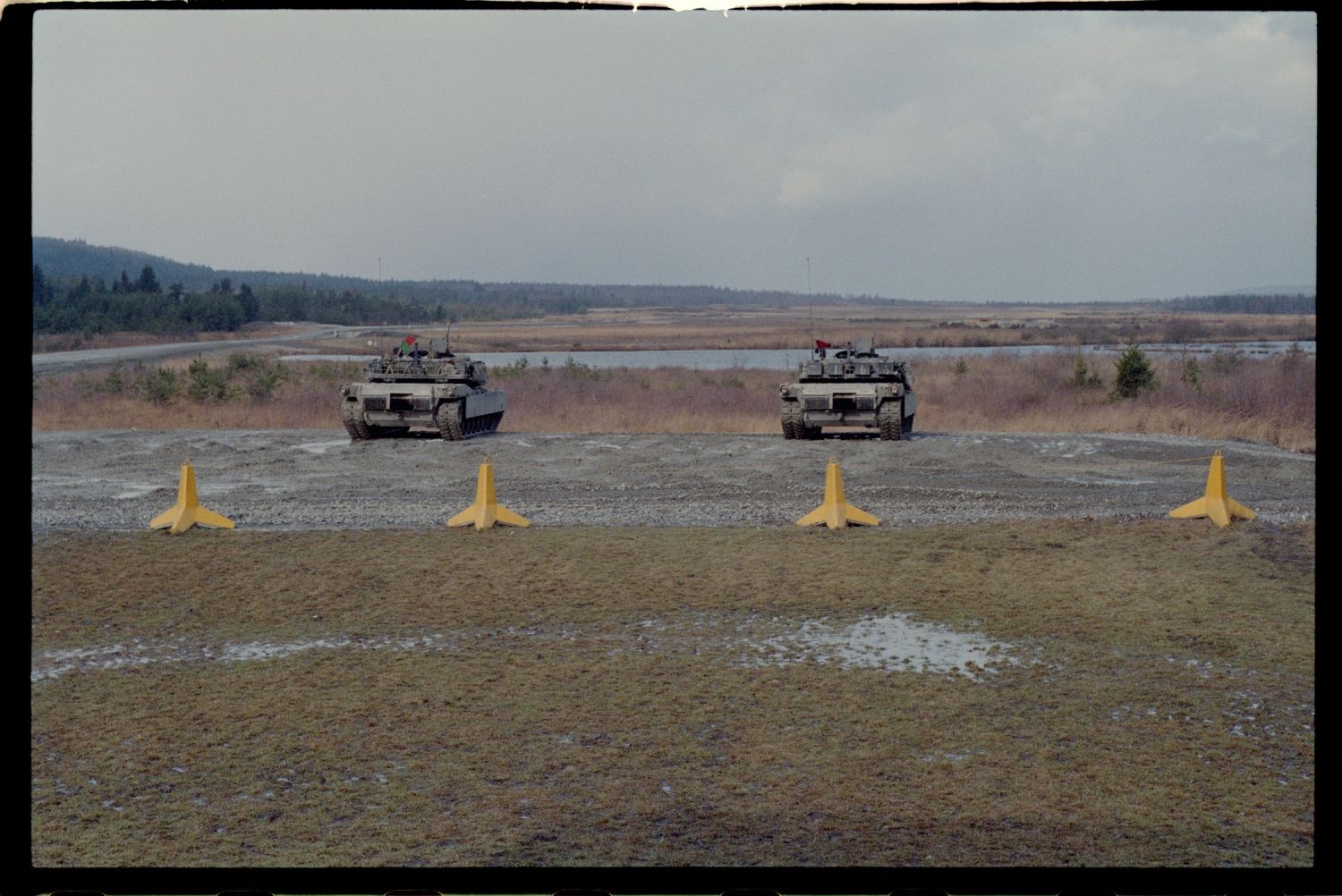 Fotografie: Truppenübung des 6th Battalion 40th Armor Regiment der U.S. Army Berlin in Grafenwöhr