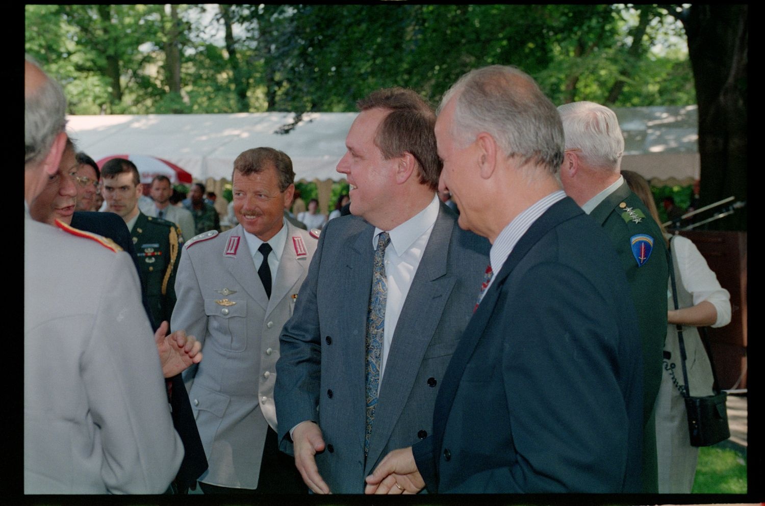 Fotografie: Empfang zum 4th of July im Harnack House in Berlin-Dahlem