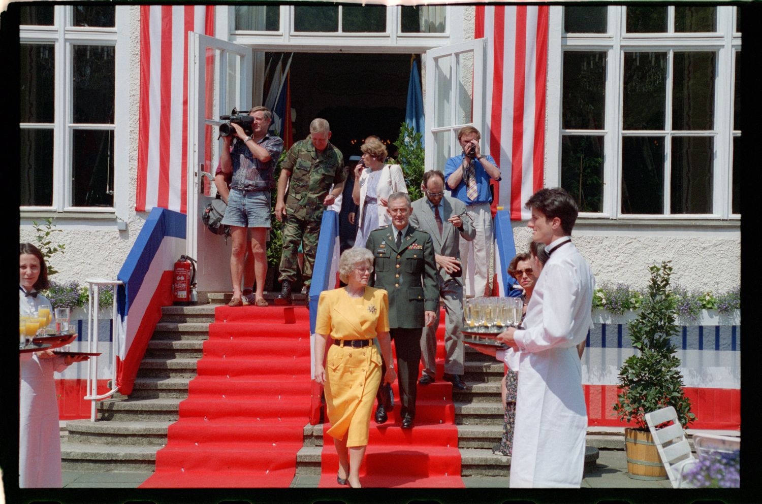 Fotografie: Empfang zum 4th of July im Harnack House in Berlin-Dahlem