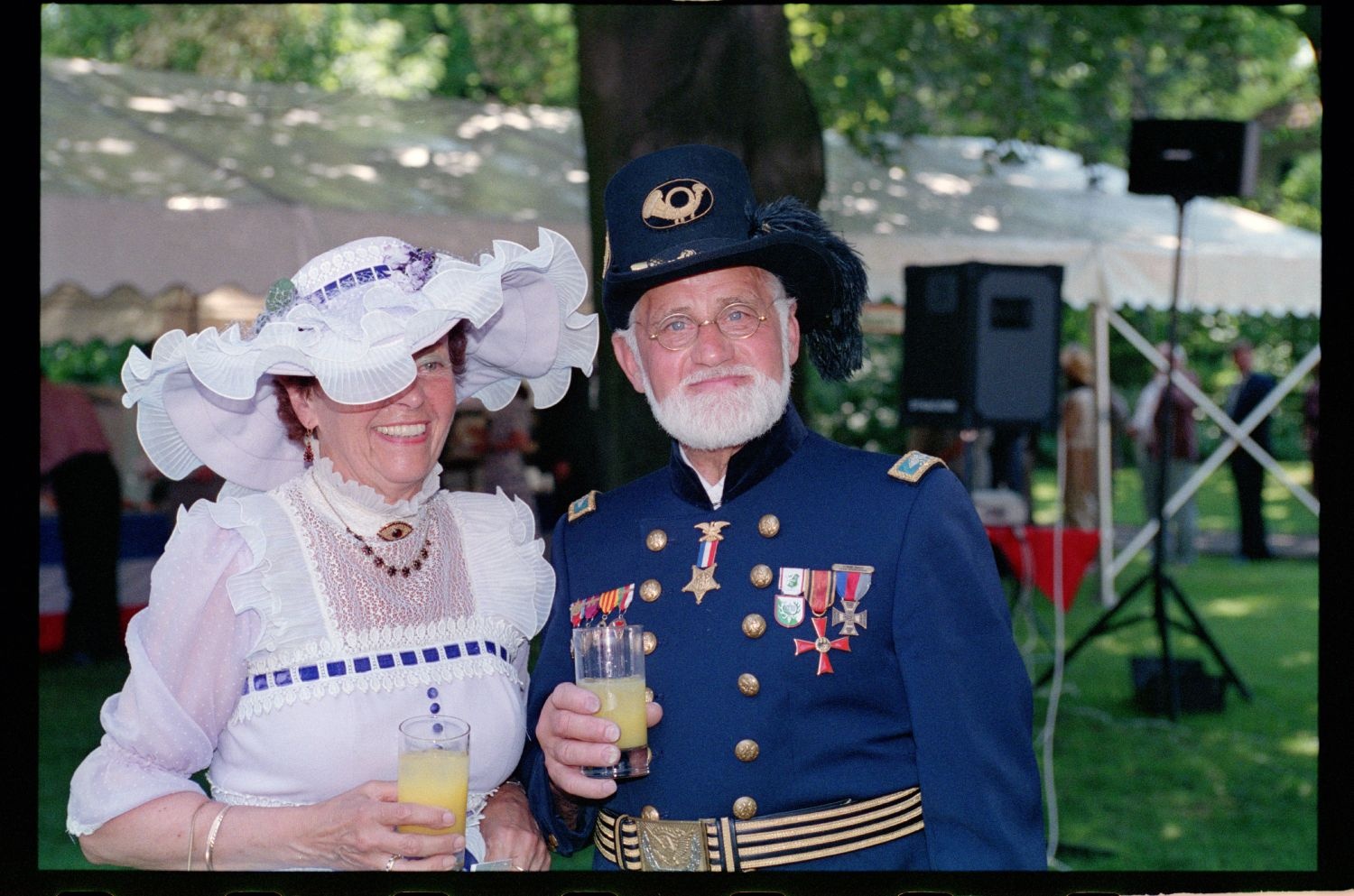 Fotografie: Empfang zum 4th of July im Harnack House in Berlin-Dahlem