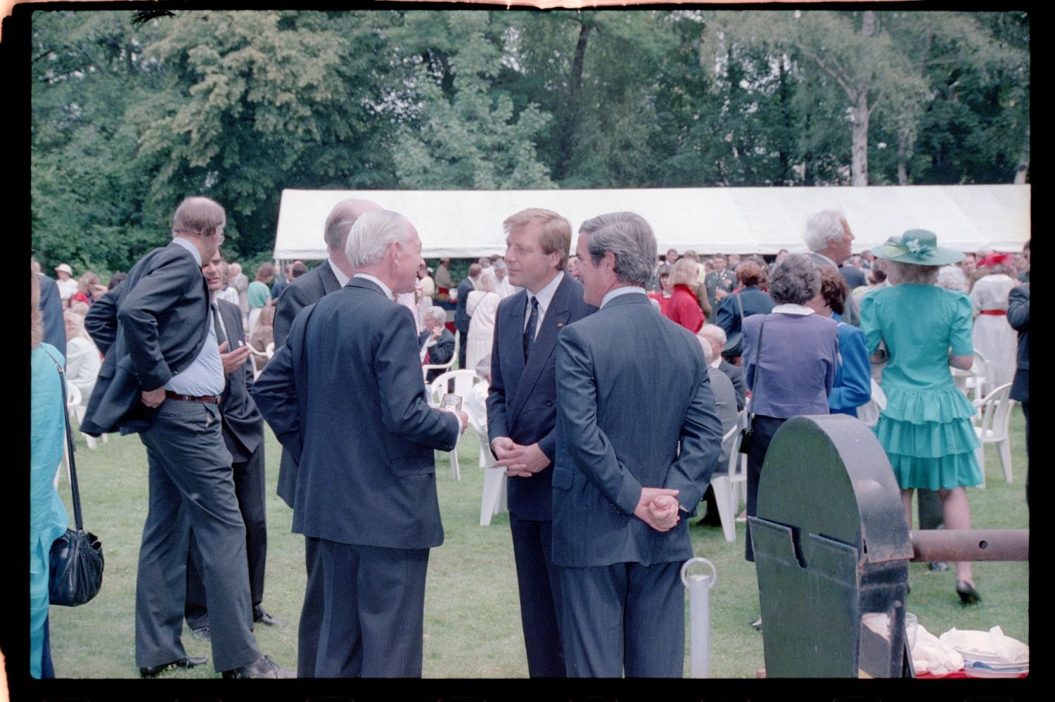 Fotografie: Empfang zum 4th of July im Harnack House in Berlin-Dahlem