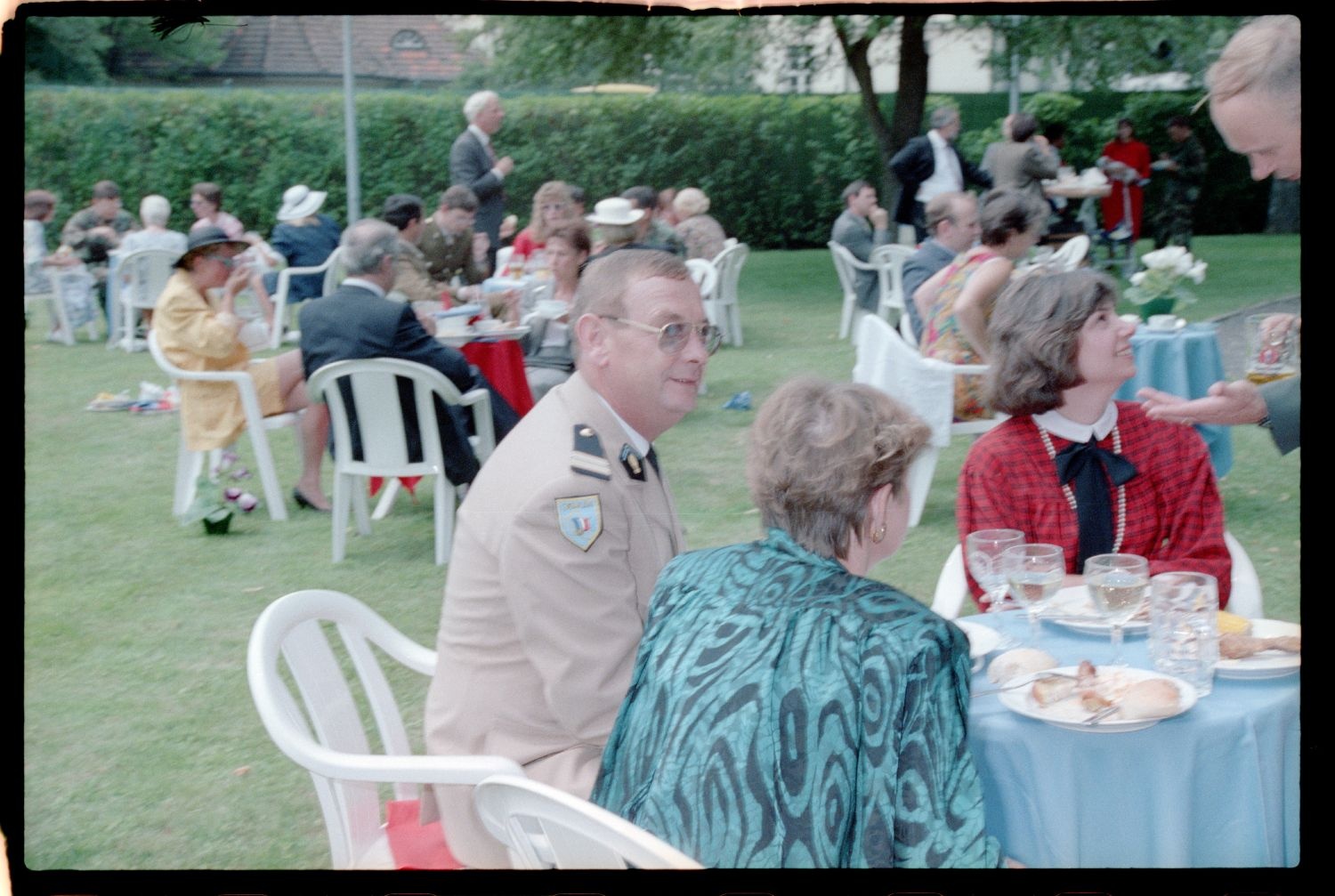 Fotografie: Empfang zum 4th of July im Harnack House in Berlin-Dahlem