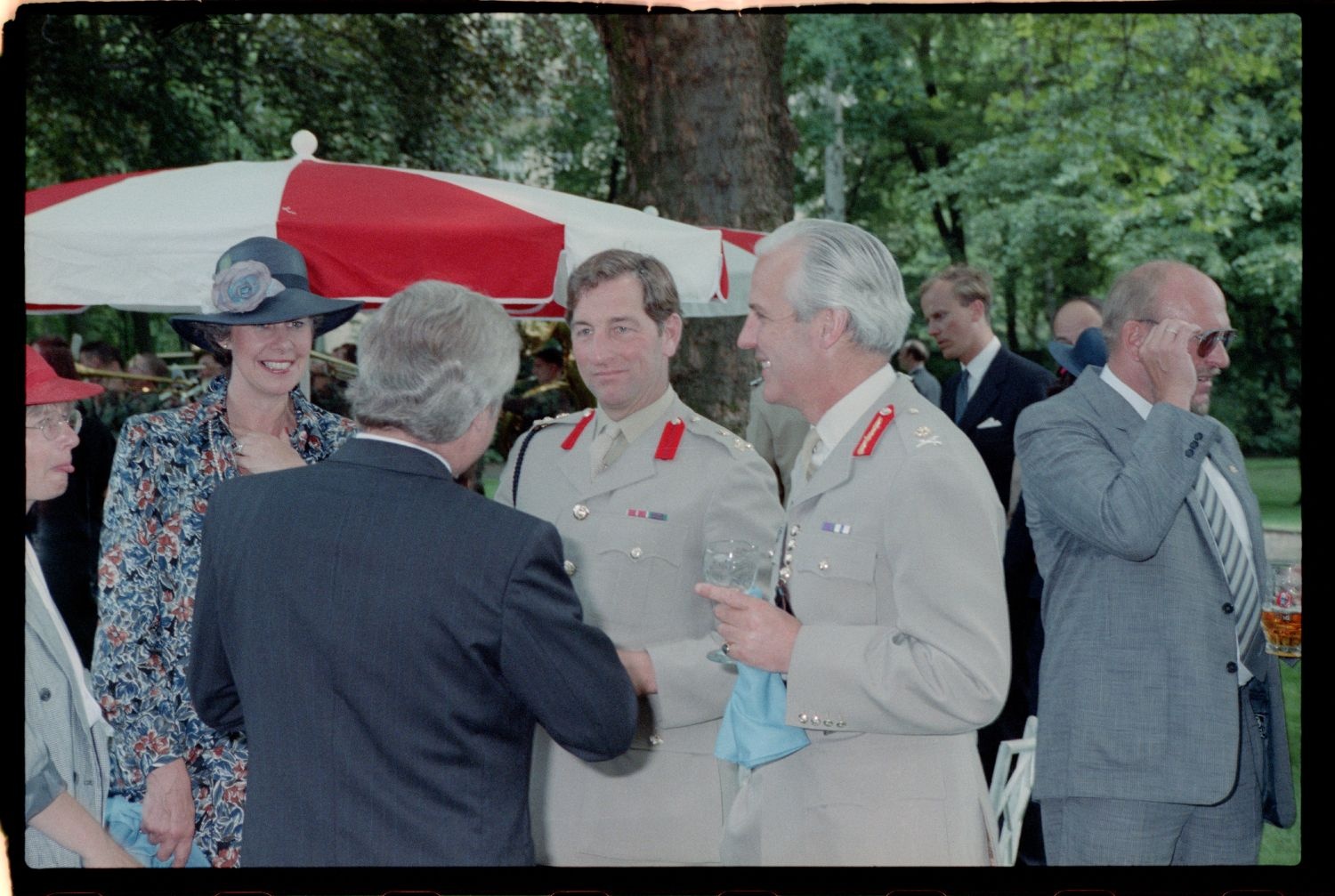 Fotografie: Empfang zum 4th of July im Harnack House in Berlin-Dahlem