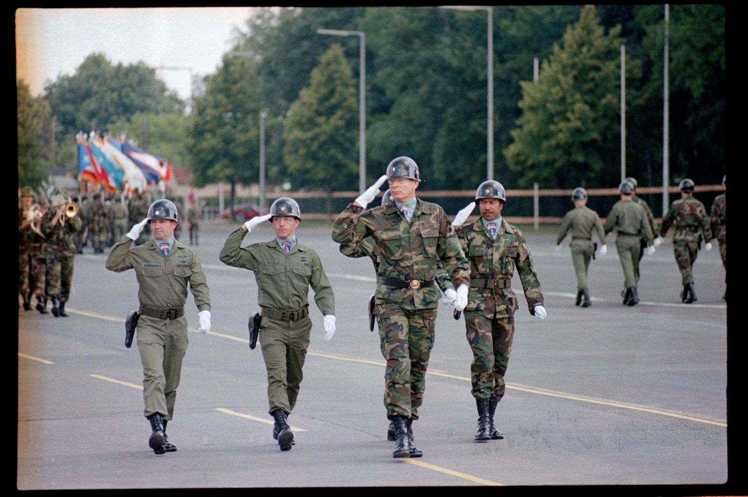 Fotografie: 4th of July Parade der U.S. Army Berlin Brigade in Berlin-Lichterfelde