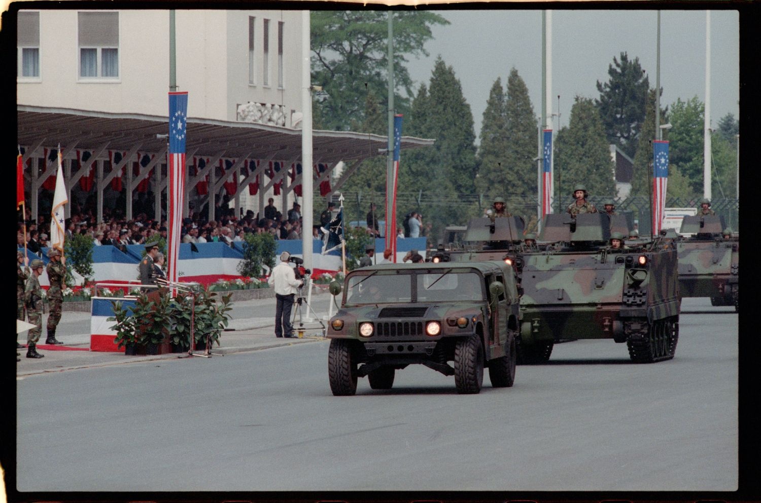 Fotografie: 4th of July Parade der U.S. Army Berlin Brigade in Berlin-Lichterfelde