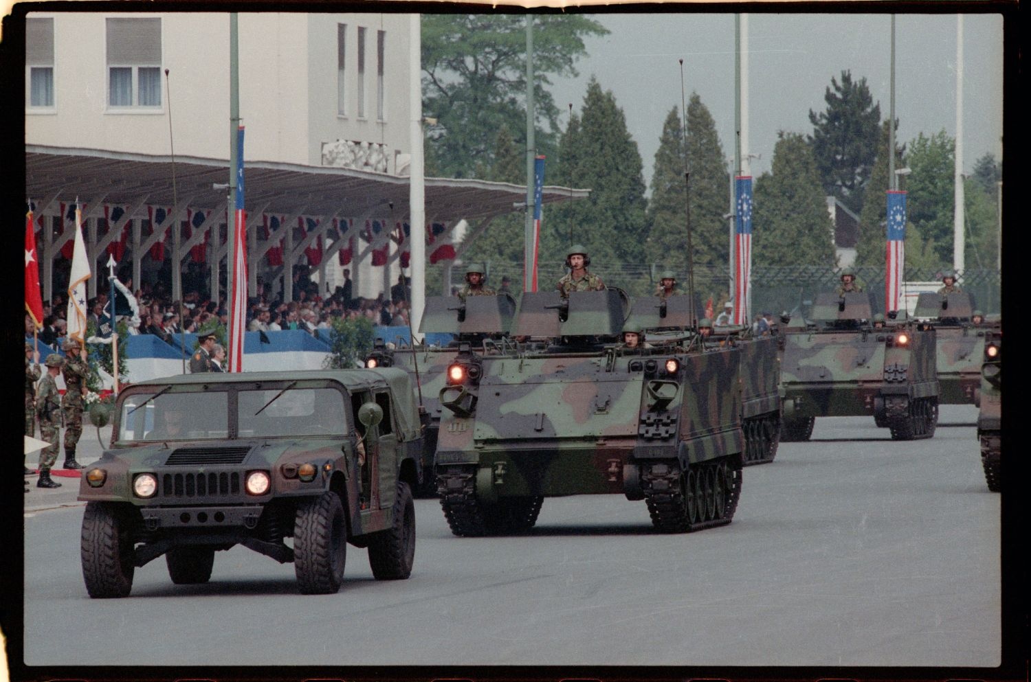 Fotografie: 4th of July Parade der U.S. Army Berlin Brigade in Berlin-Lichterfelde