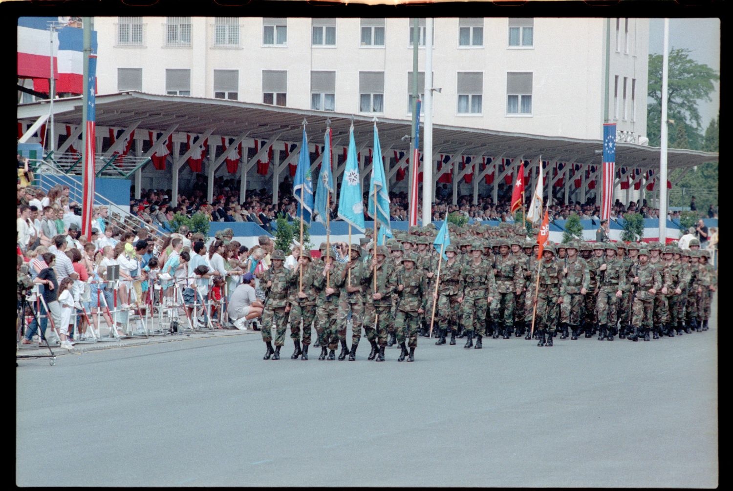 Fotografie: 4th of July Parade der U.S. Army Berlin Brigade in Berlin-Lichterfelde