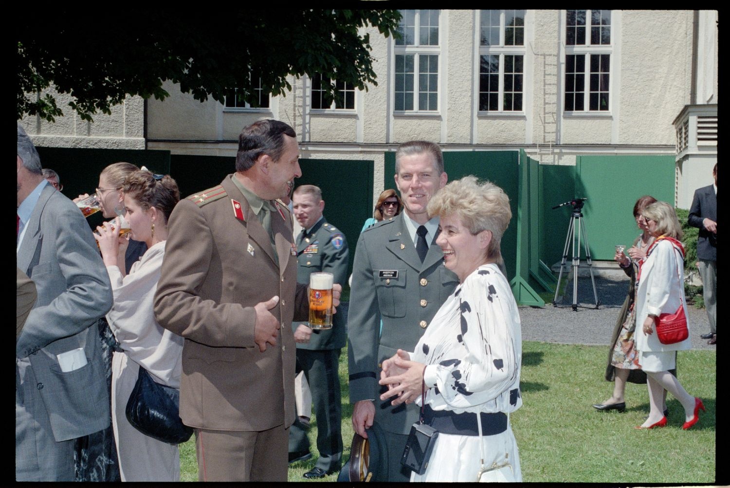 Fotografie: Empfang zum 4th of July im Harnack House in Berlin-Dahlem