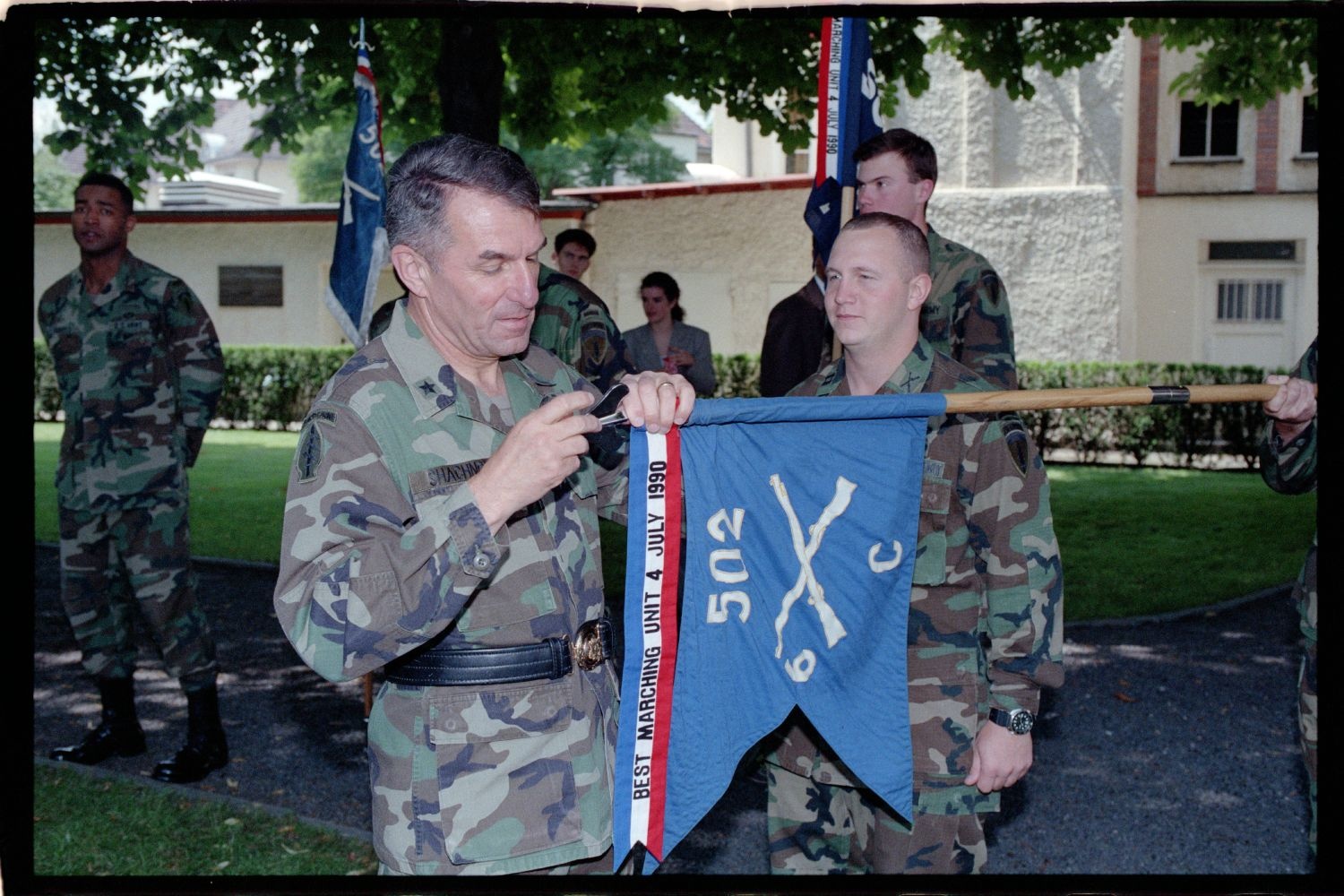 Fotografie: Empfang zum 4th of July im Harnack House in Berlin-Dahlem