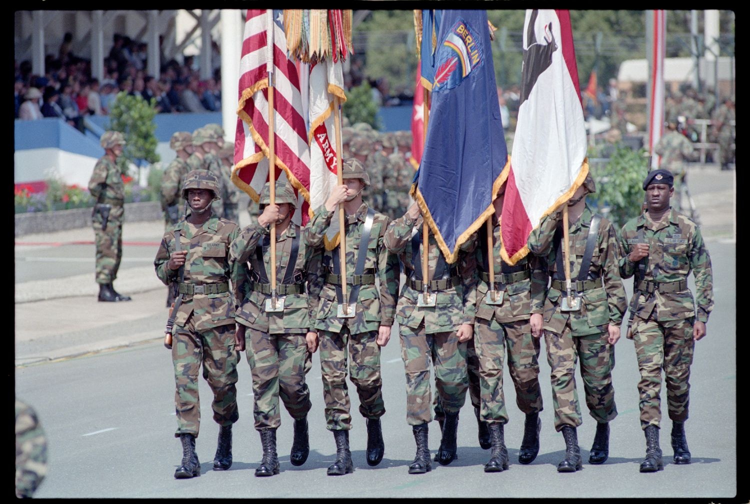 Fotografie: 4th of July Parade der U.S. Army Berlin Brigade in Berlin-Lichterfelde