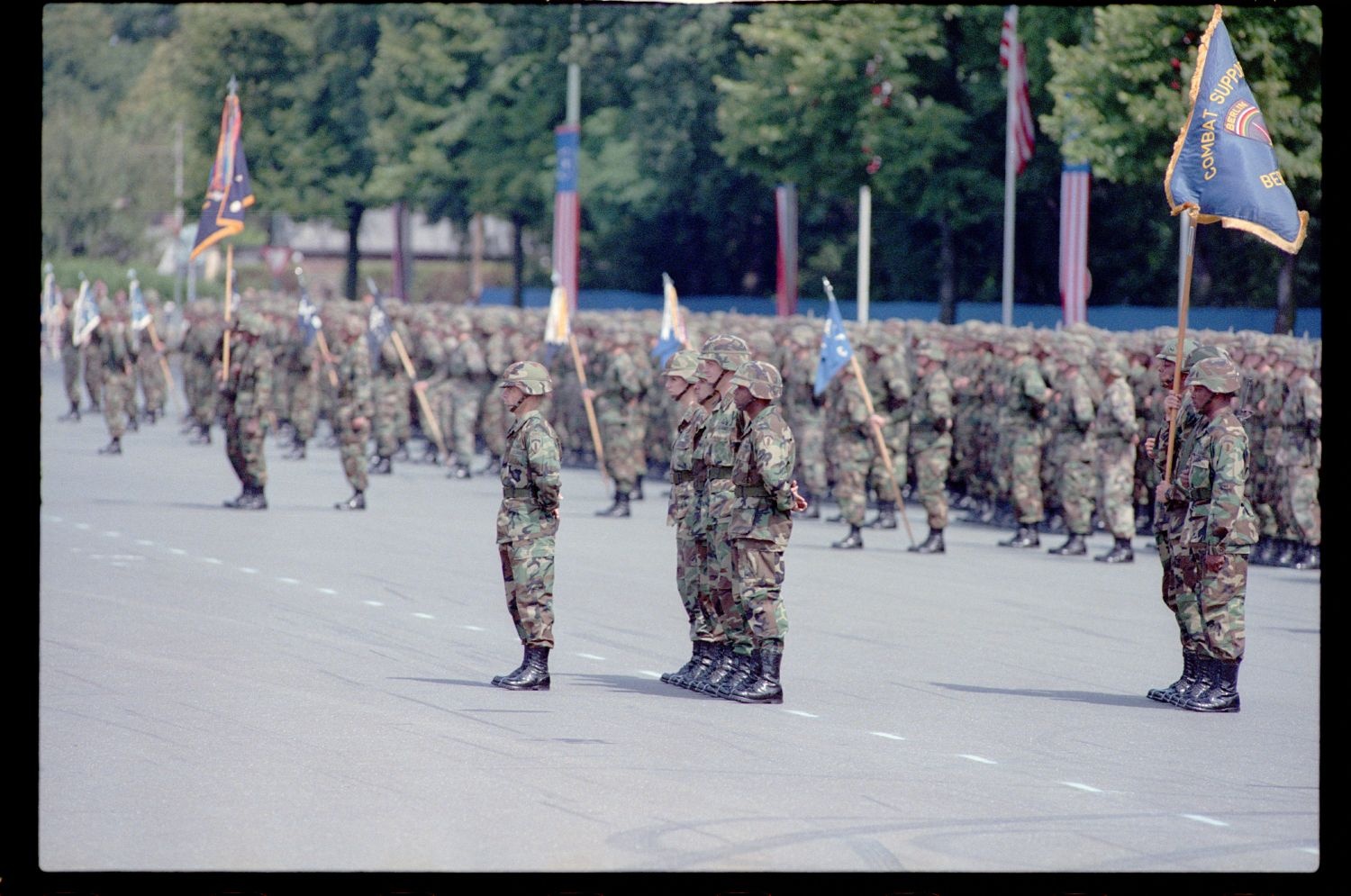 Fotografie: 4th of July Parade der U.S. Army Berlin Brigade in Berlin-Lichterfelde