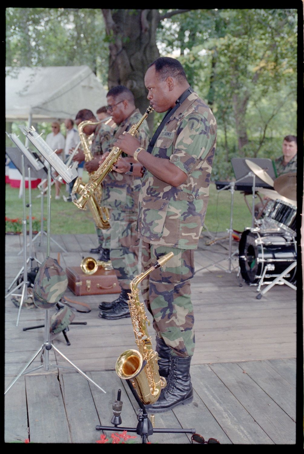 Fotografie: Empfang zum 4th of July im Harnack House in Berlin-Dahlem