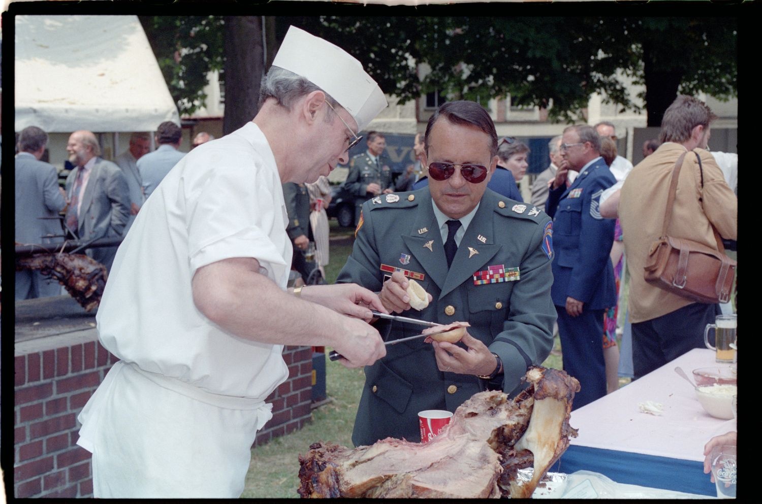 Fotografie: Empfang zum 4th of July im Harnack House in Berlin-Dahlem