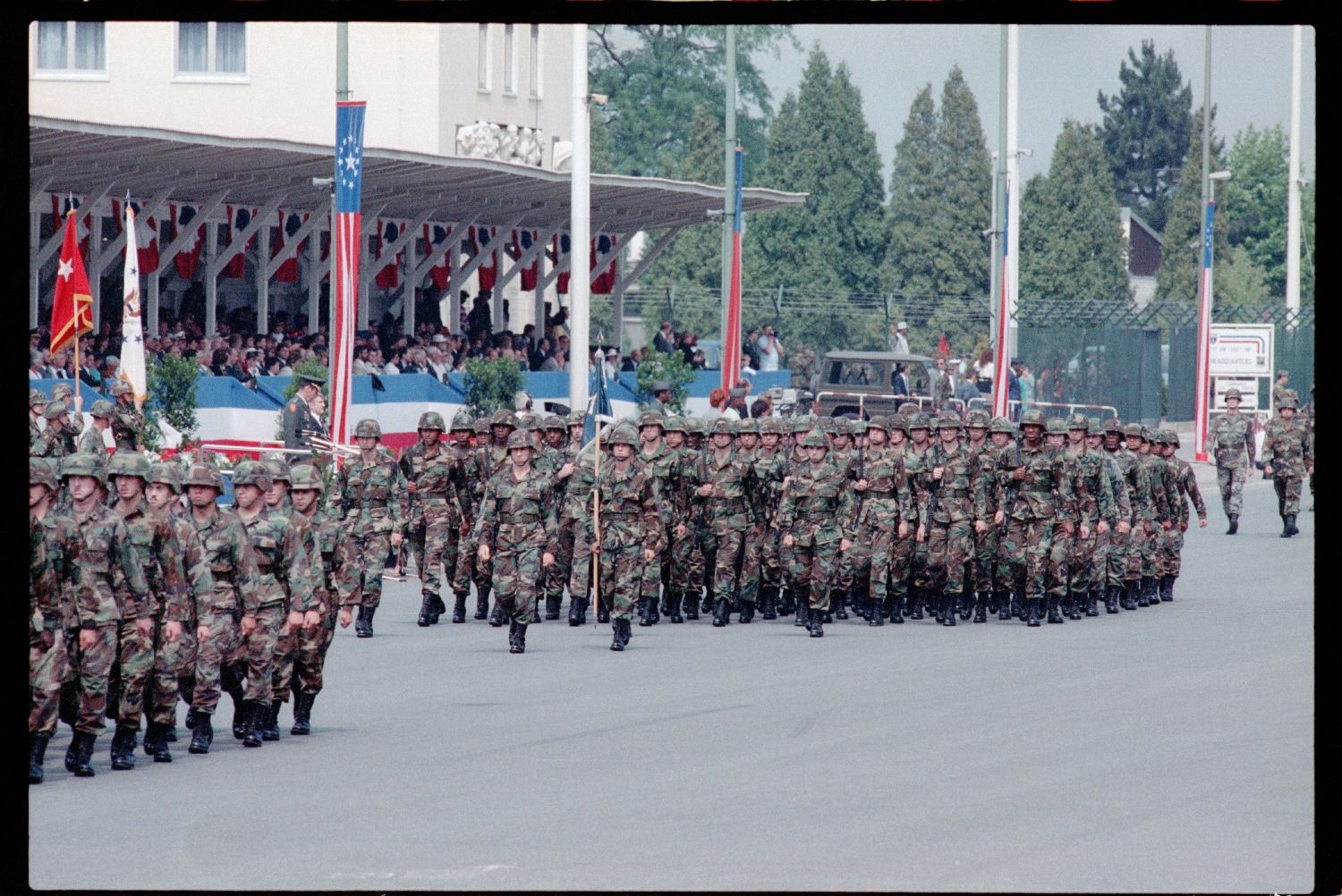 Fotografie: 4th of July Parade der U.S. Army Berlin Brigade in Berlin-Lichterfelde