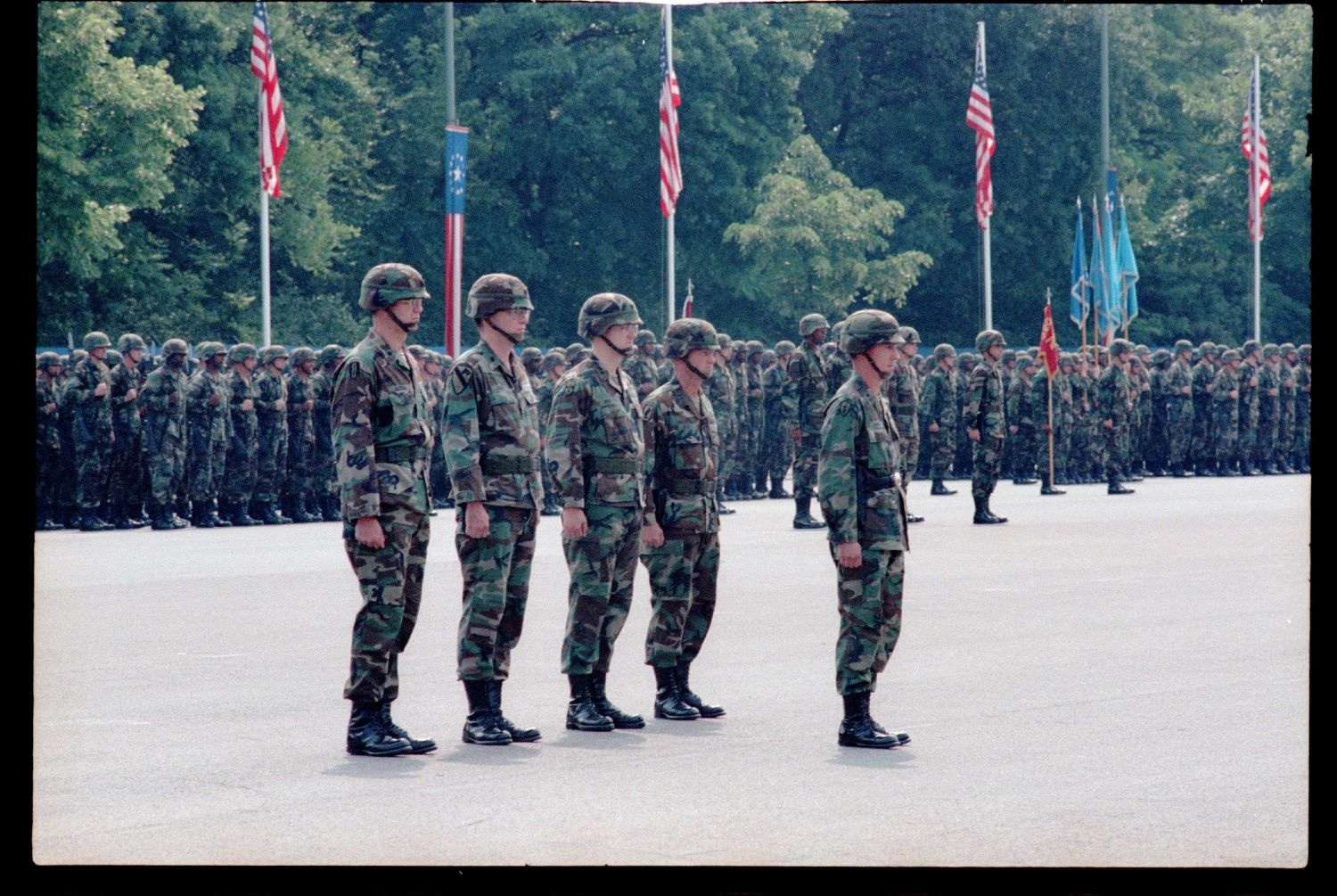 Fotografie: 4th of July Parade der U.S. Army Berlin Brigade in Berlin-Lichterfelde