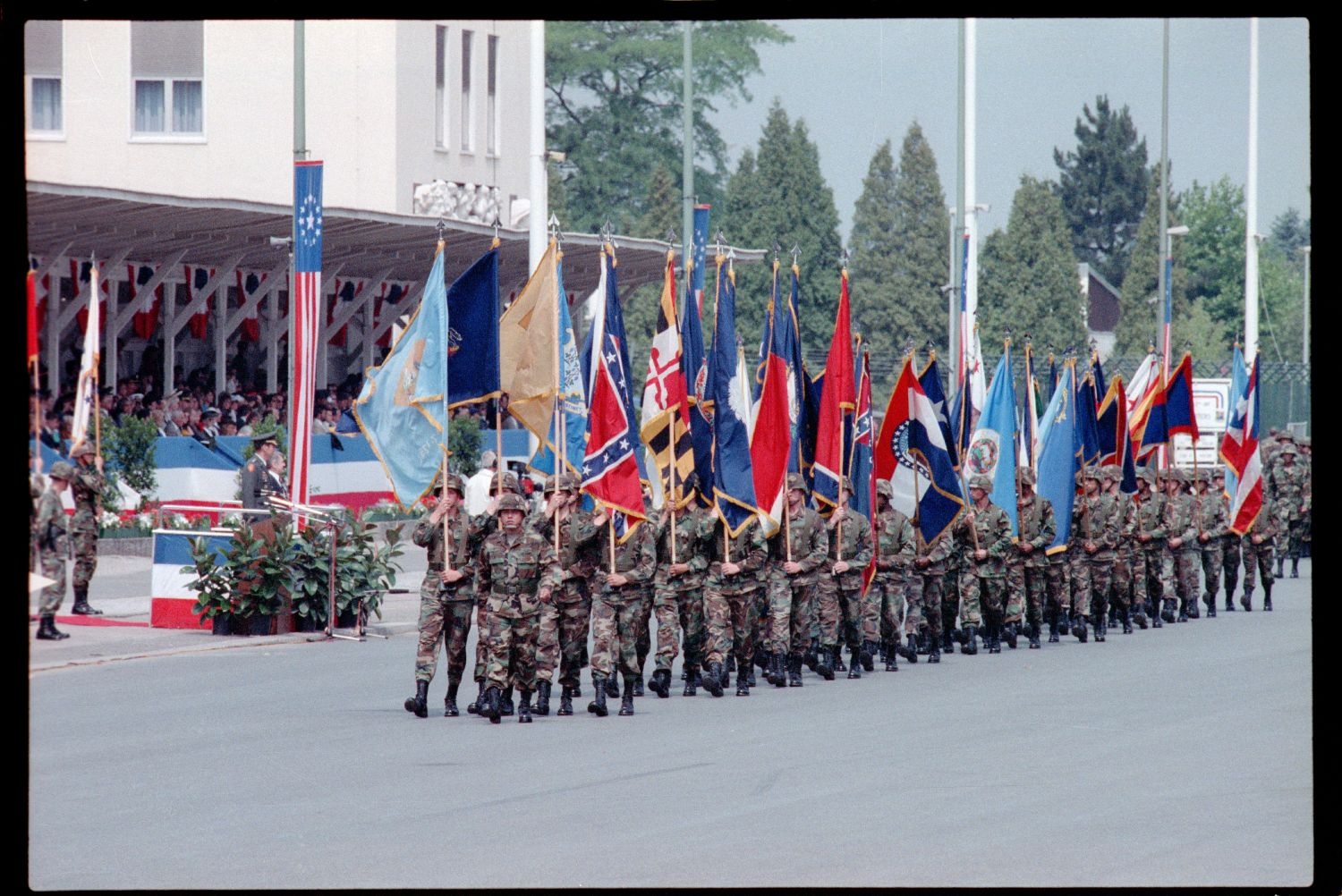 Fotografie: 4th of July Parade der U.S. Army Berlin Brigade in Berlin-Lichterfelde