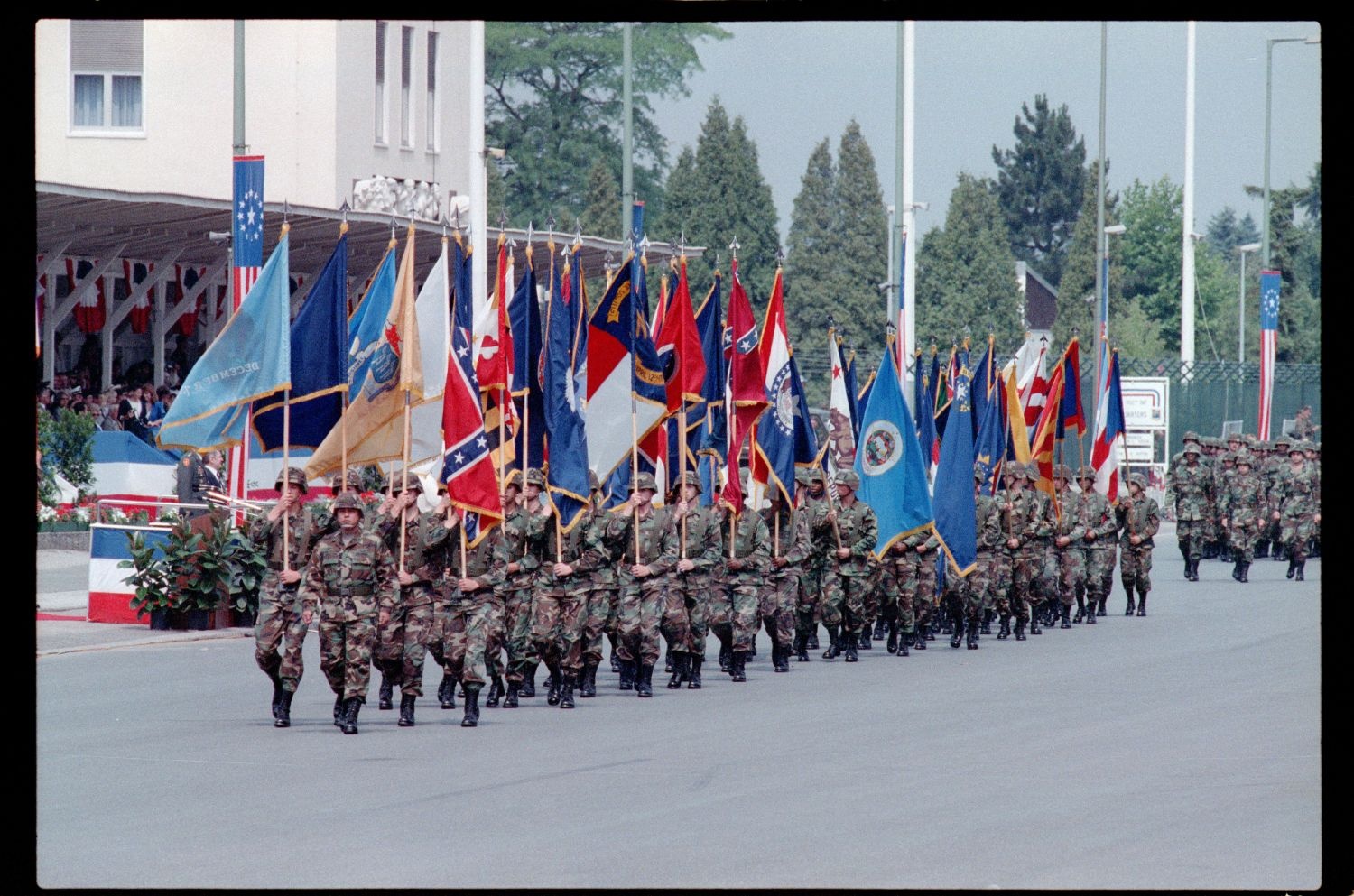 Fotografie: 4th of July Parade der U.S. Army Berlin Brigade in Berlin-Lichterfelde