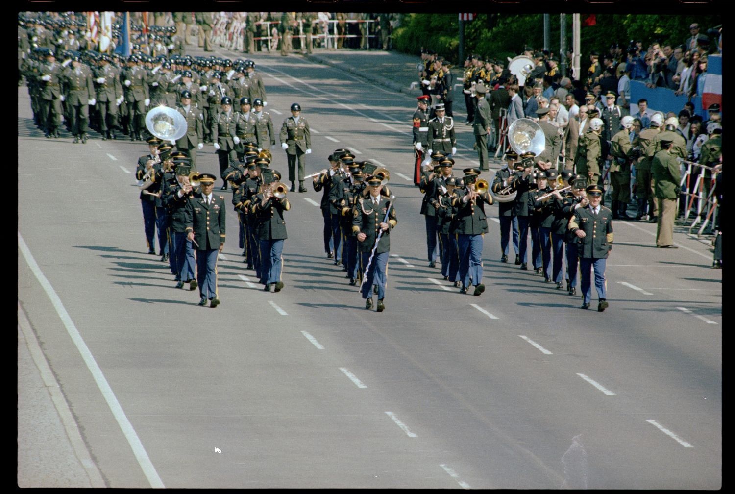 Fotografie: Allied Forces Day Parade in Berlin-Tiergarten