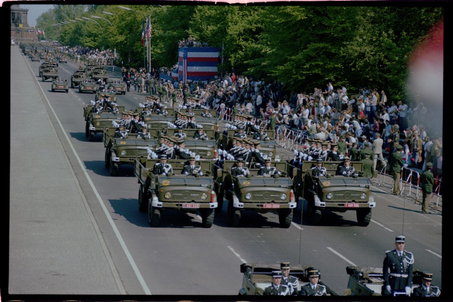 Fotografie: Allied Forces Day Parade in Berlin-Tiergarten