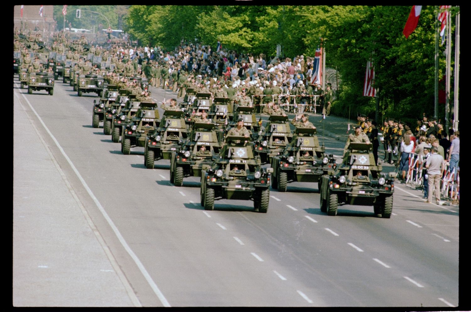 Fotografie: Allied Forces Day Parade in Berlin-Tiergarten