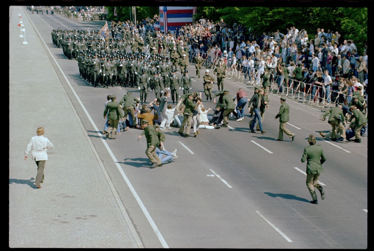 Fotografie: Allied Forces Day Parade in Berlin-Tiergarten