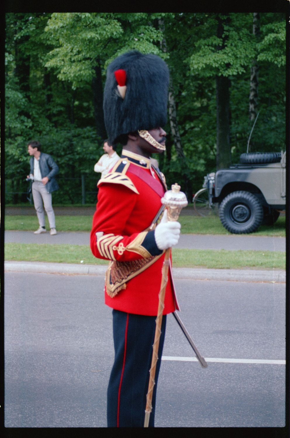 Fotografie: Allied Forces Day Parade in Berlin-Tiergarten