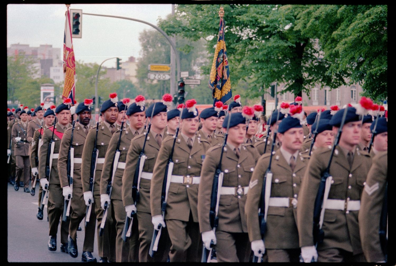 Fotografie: Allied Forces Day Parade in Berlin-Tiergarten