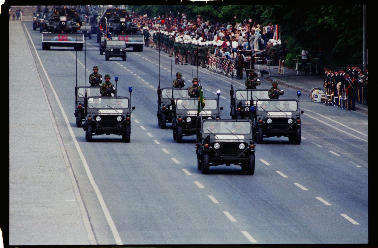 Fotografie: Allied Forces Day Parade in Berlin-Tiergarten