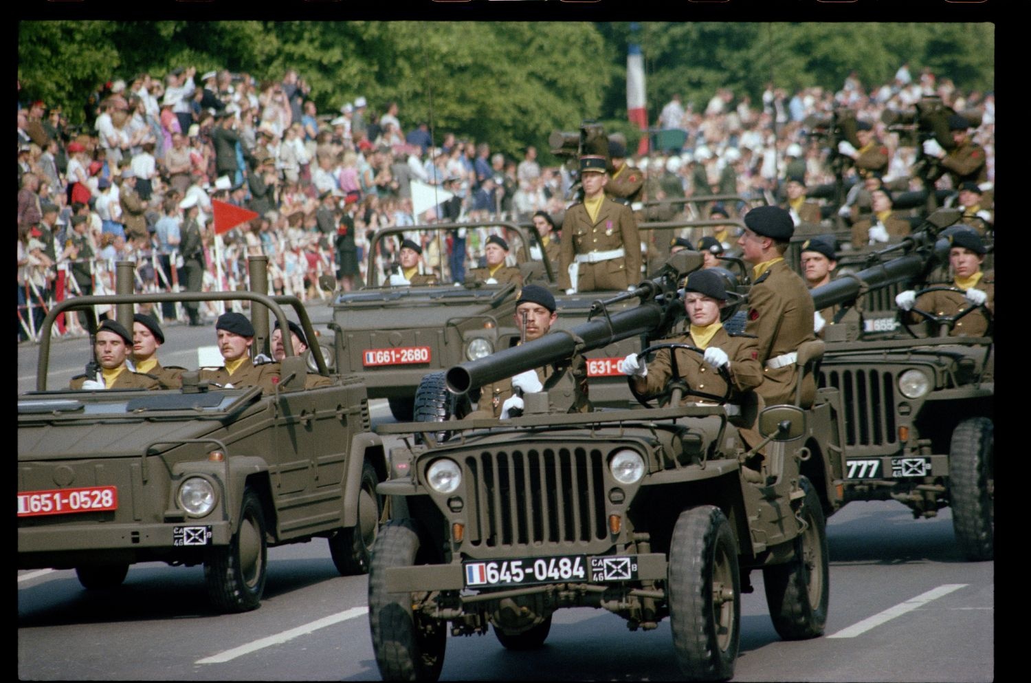 Fotografie: Allied Forces Day Parade in Berlin-Tiergarten