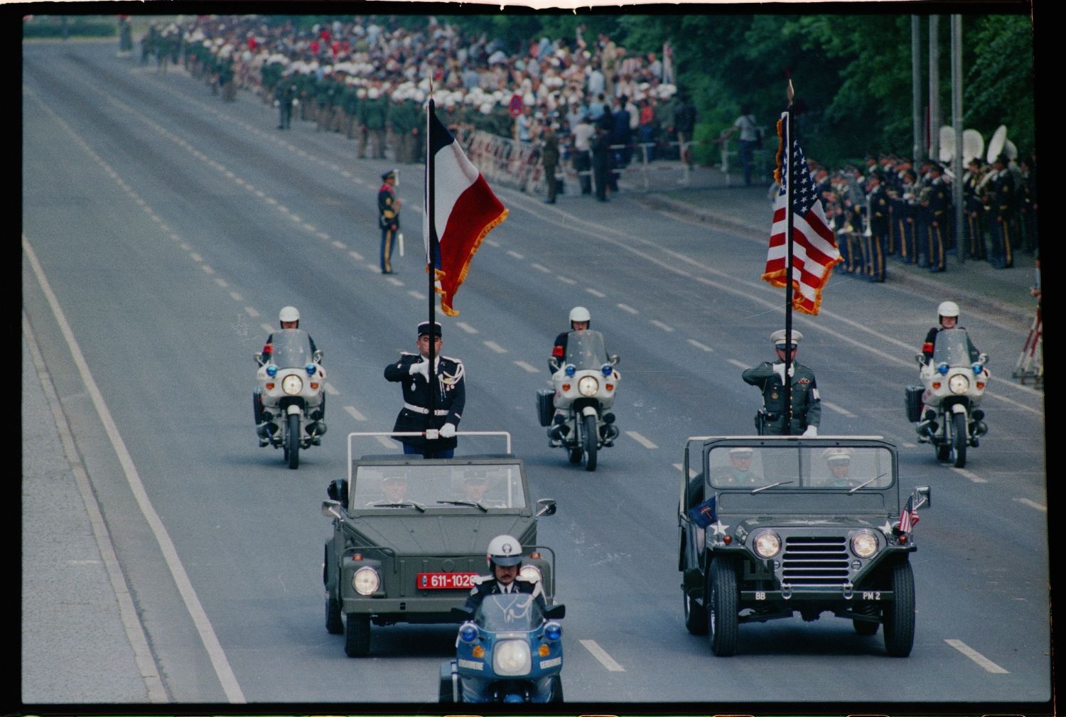 Fotografie: Allied Forces Day Parade in Berlin-Tiergarten