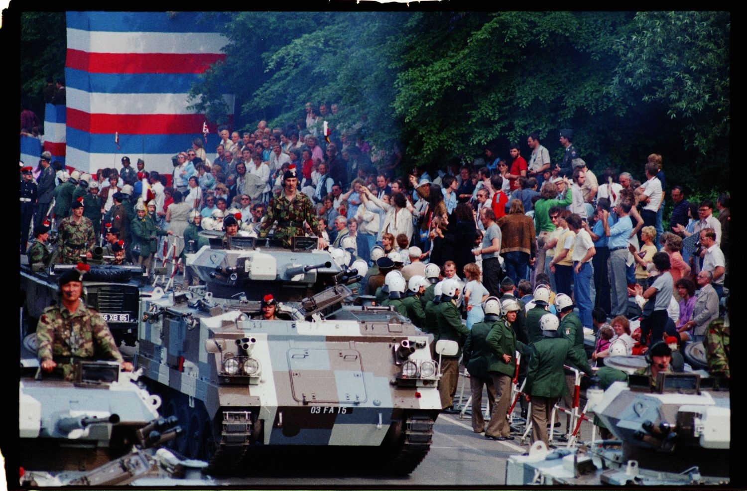 Fotografie: Allied Forces Day Parade in Berlin-Tiergarten