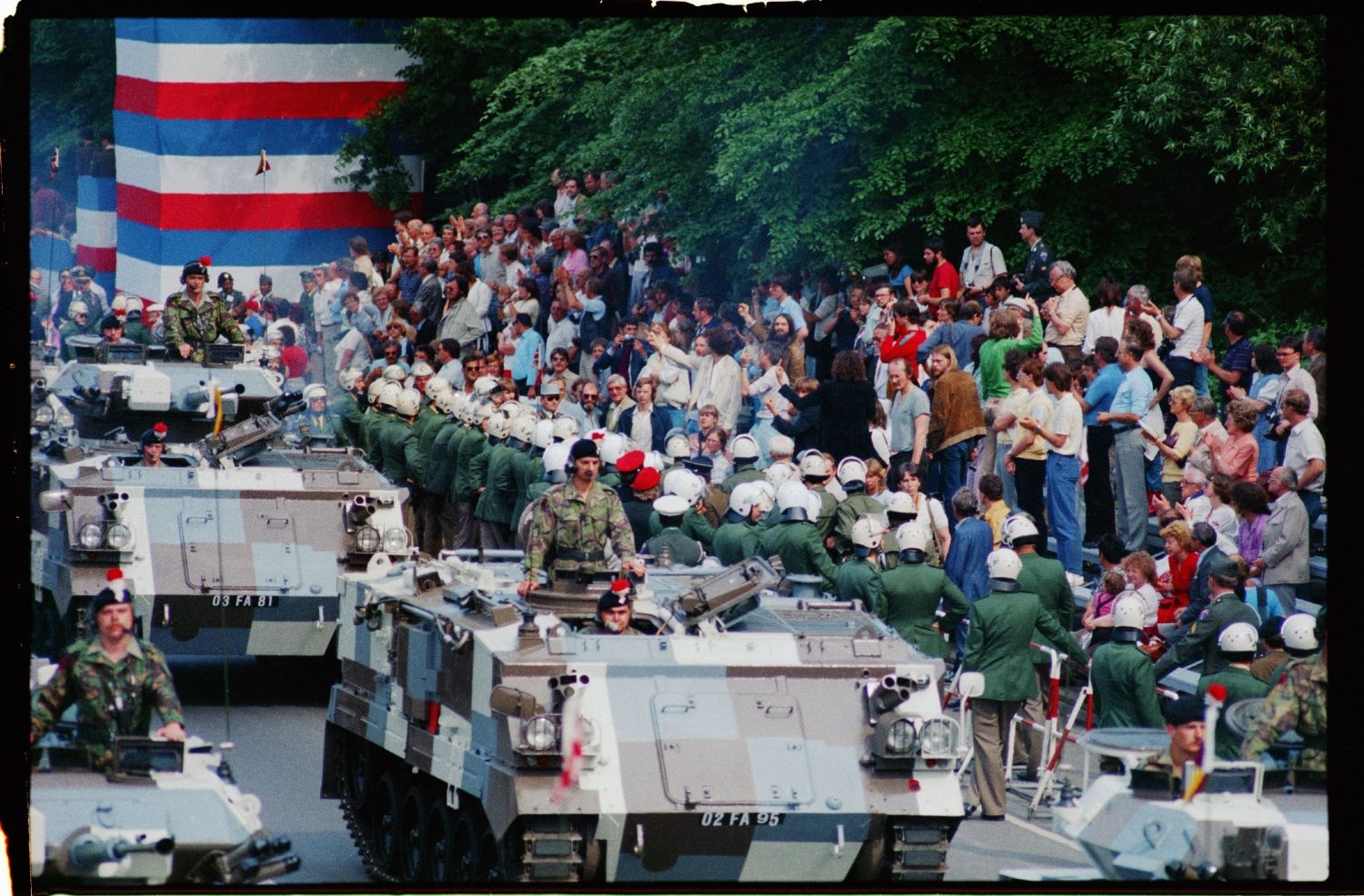 Fotografie: Allied Forces Day Parade in Berlin-Tiergarten