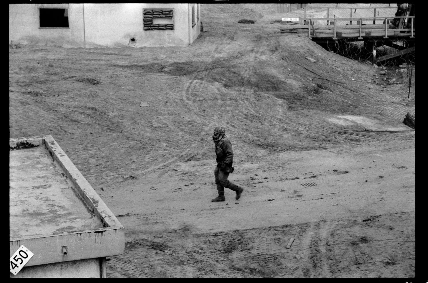 S/w-Fotografie: ARTEP Truppenübung der U.S. Army Berlin Brigade in Berlin-Lichterfelde