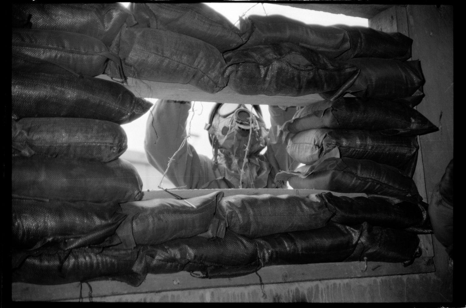 S/w-Fotografie: ARTEP Truppenübung der U.S. Army Berlin Brigade in Berlin-Lichterfelde