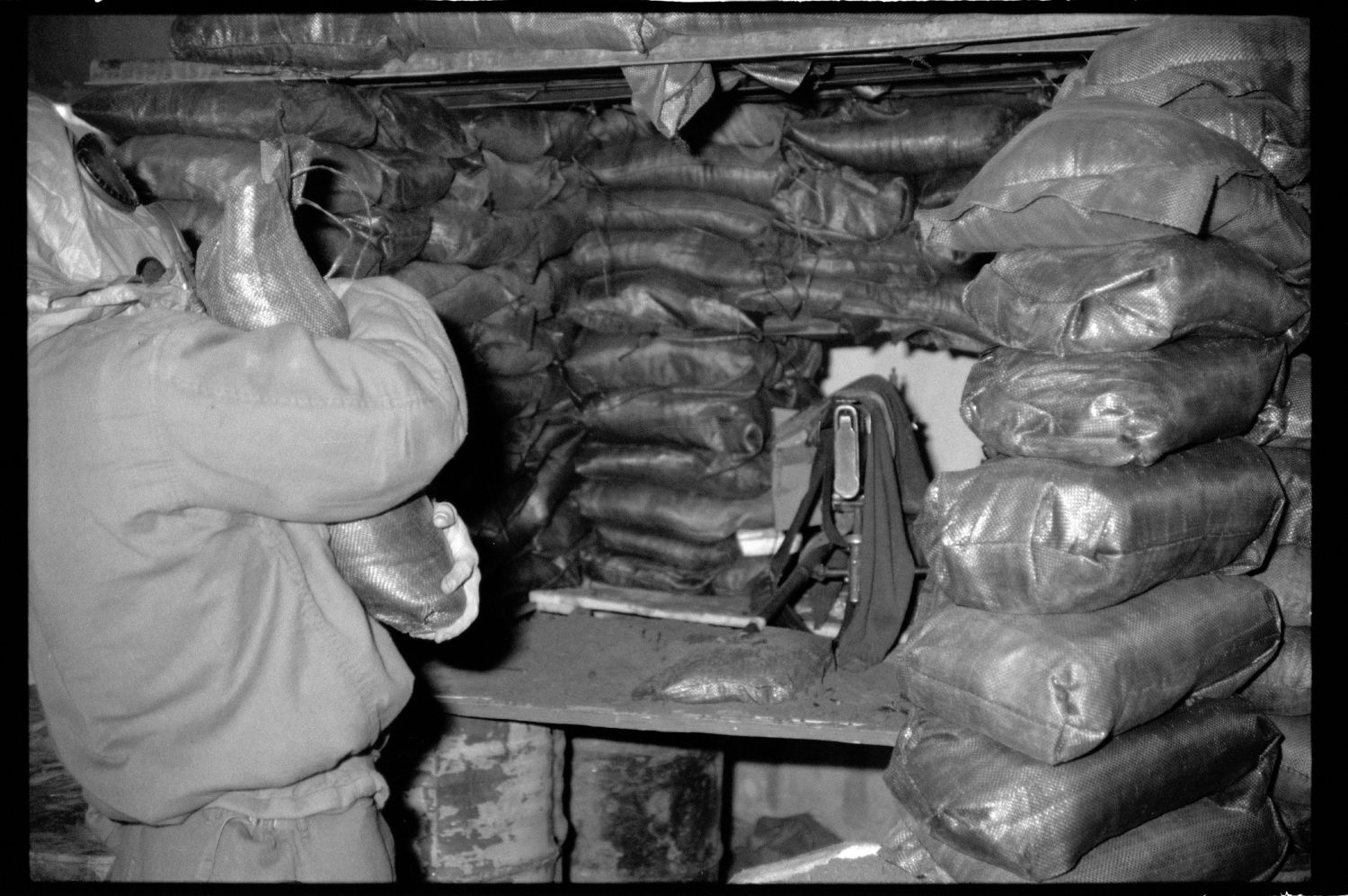 S/w-Fotografie: ARTEP Truppenübung der U.S. Army Berlin Brigade in Berlin-Lichterfelde