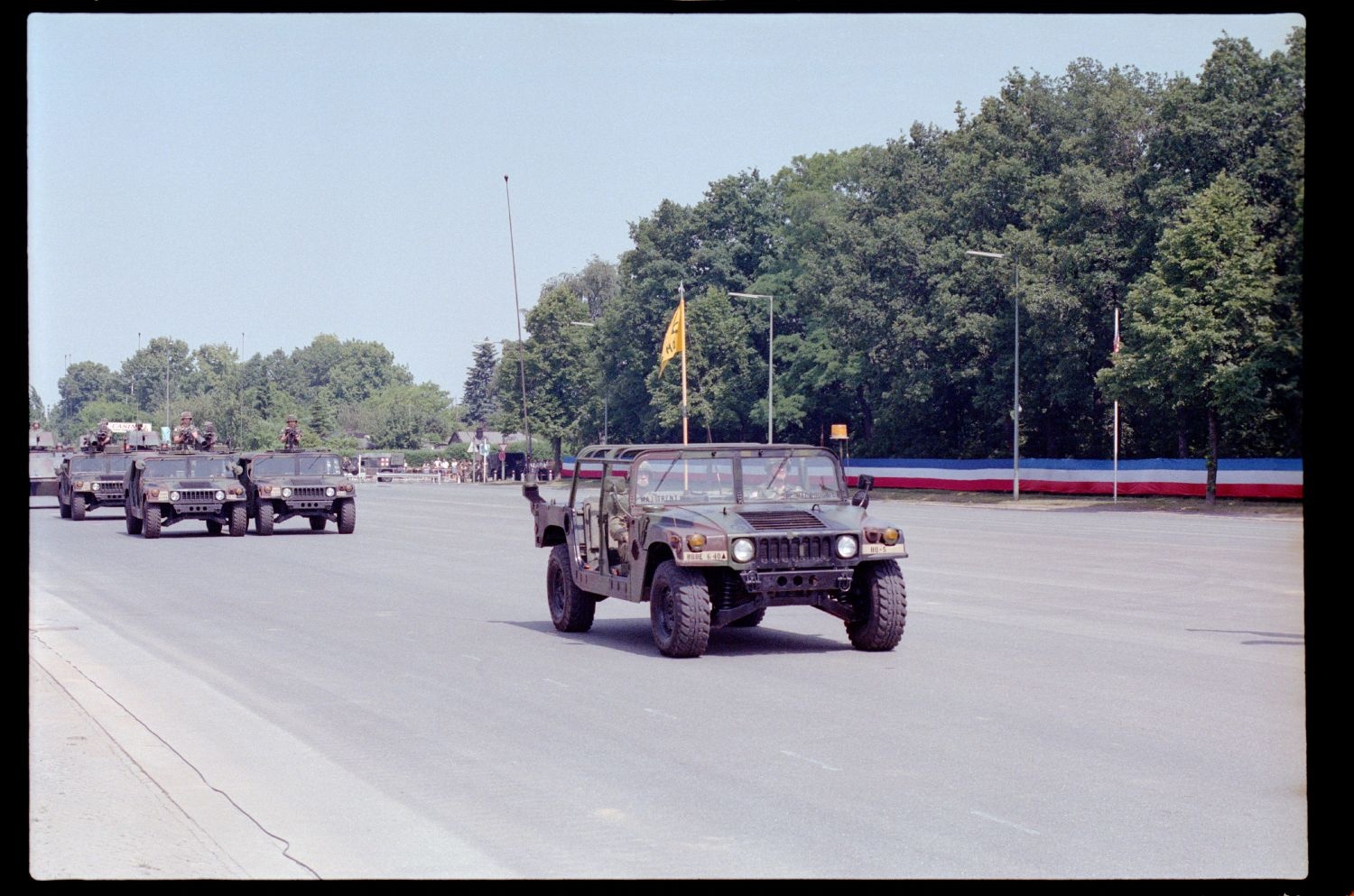 Fotografie: 4th of July Parade der U.S. Army Berlin Brigade in Berlin-Lichterfelde