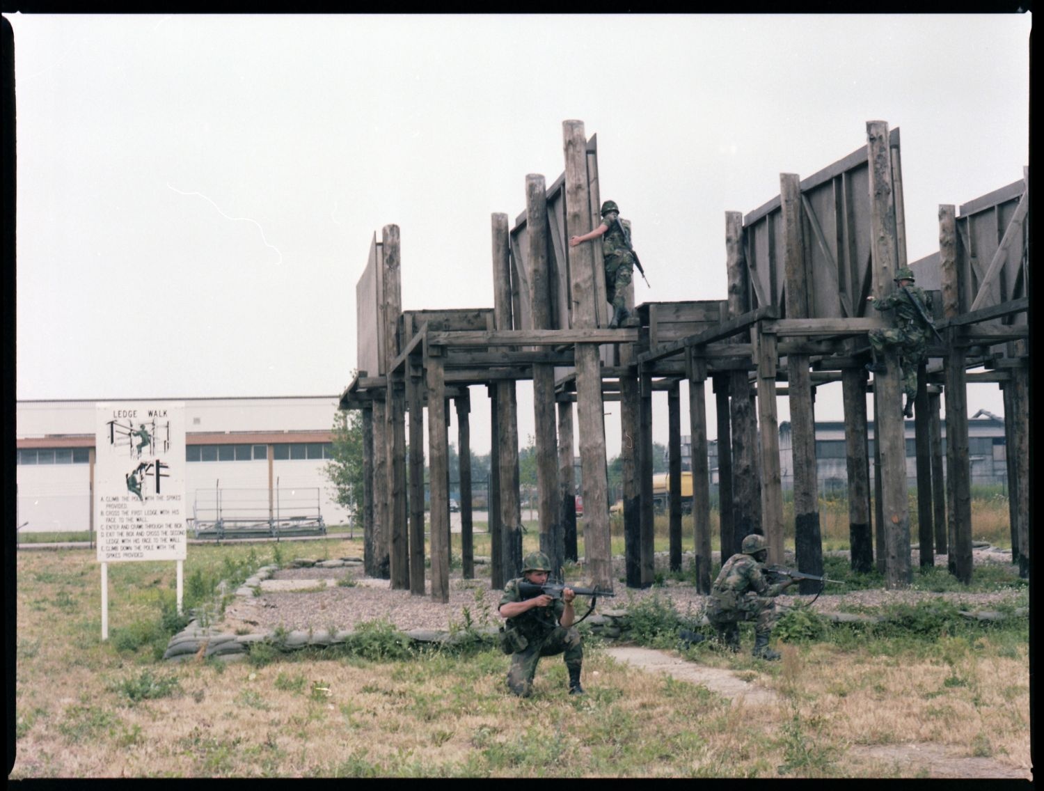 Fotografie: Truppenübungsplatz Parks Range der U.S. Army Berlin Brigade in Berlin-Lichterfelde