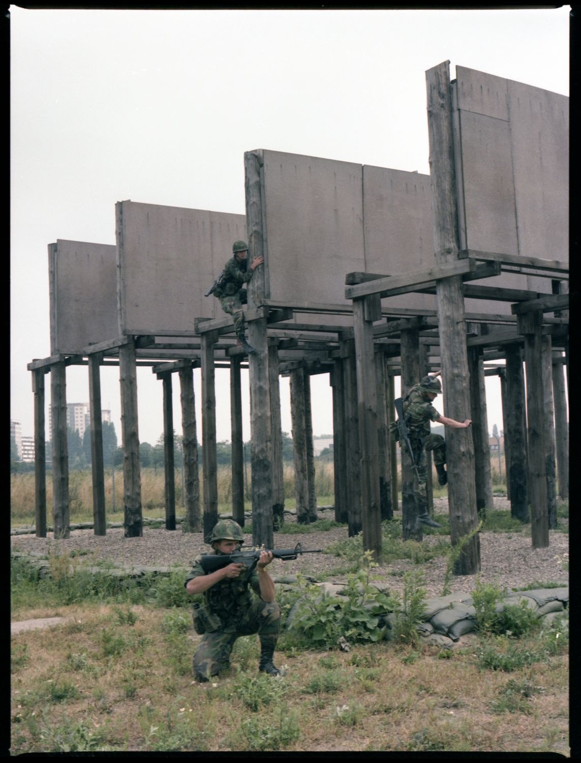 Fotografie: Truppenübungsplatz Parks Range der U.S. Army Berlin Brigade in Berlin-Lichterfelde