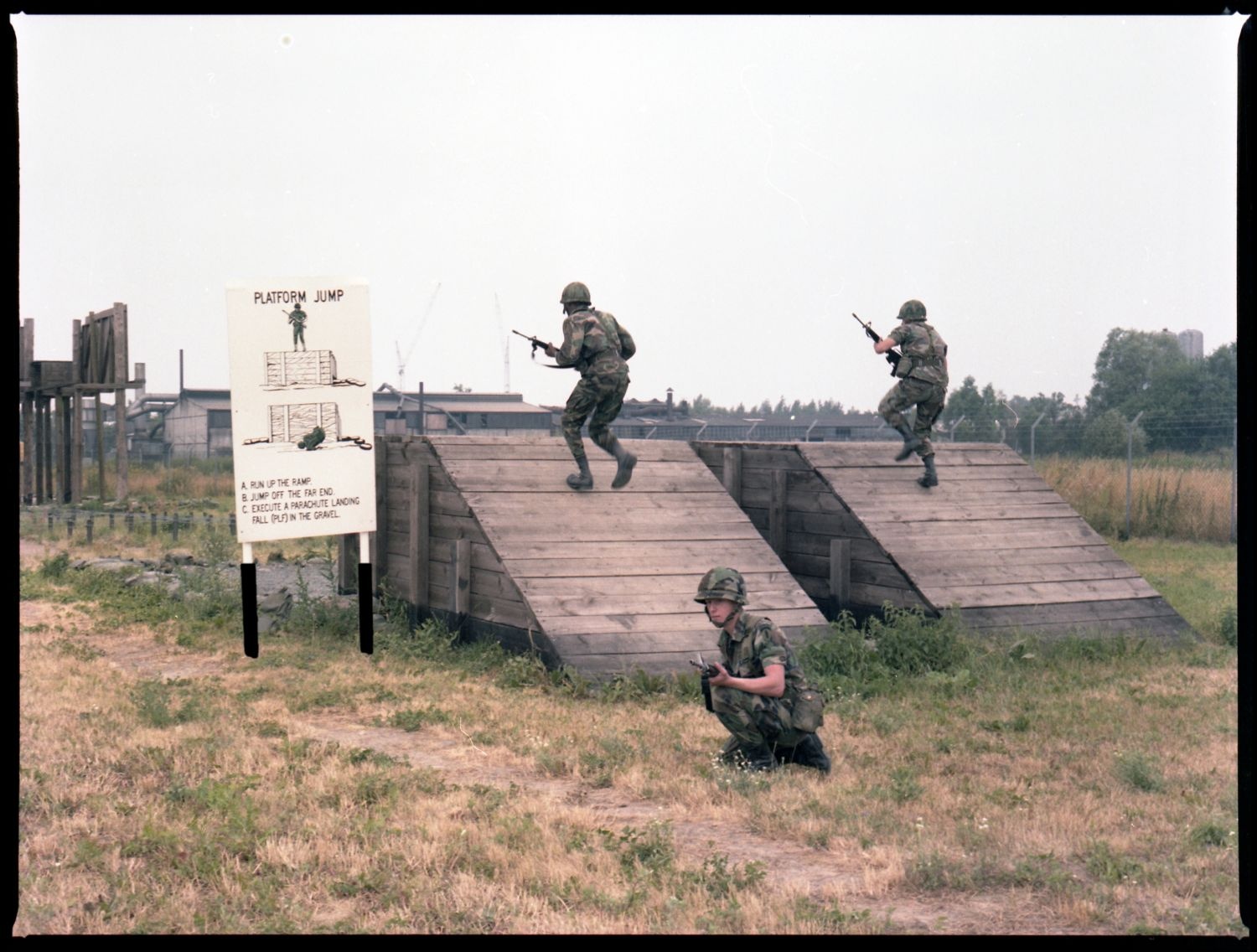 Fotografie: Truppenübungsplatz Parks Range der U.S. Army Berlin Brigade in Berlin-Lichterfelde