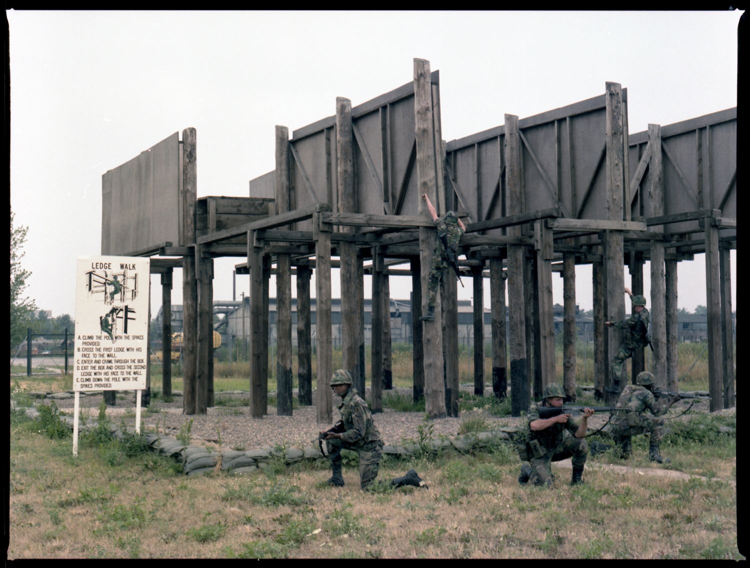 Fotografie: Truppenübungsplatz Parks Range der U.S. Army Berlin Brigade in Berlin-Lichterfelde