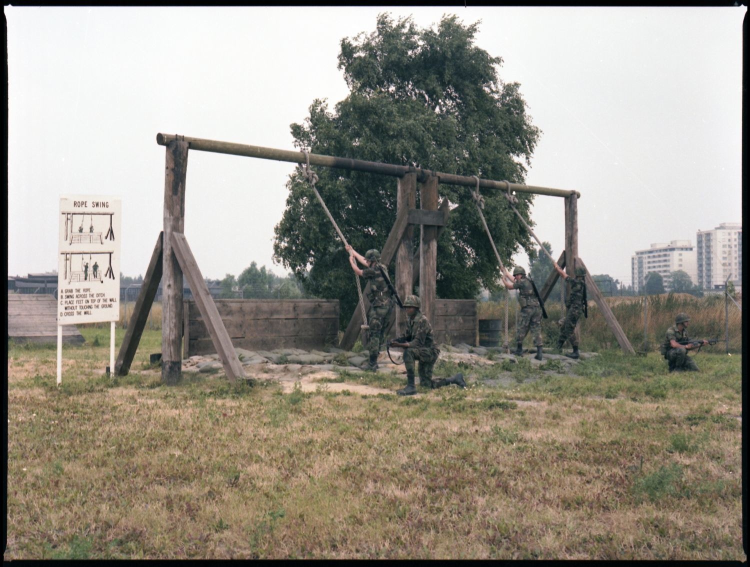 Fotografie: Truppenübungsplatz Parks Range der U.S. Army Berlin Brigade in Berlin-Lichterfelde