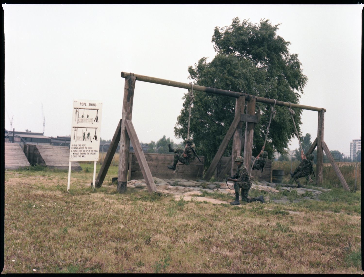 Fotografie: Truppenübungsplatz Parks Range der U.S. Army Berlin Brigade in Berlin-Lichterfelde