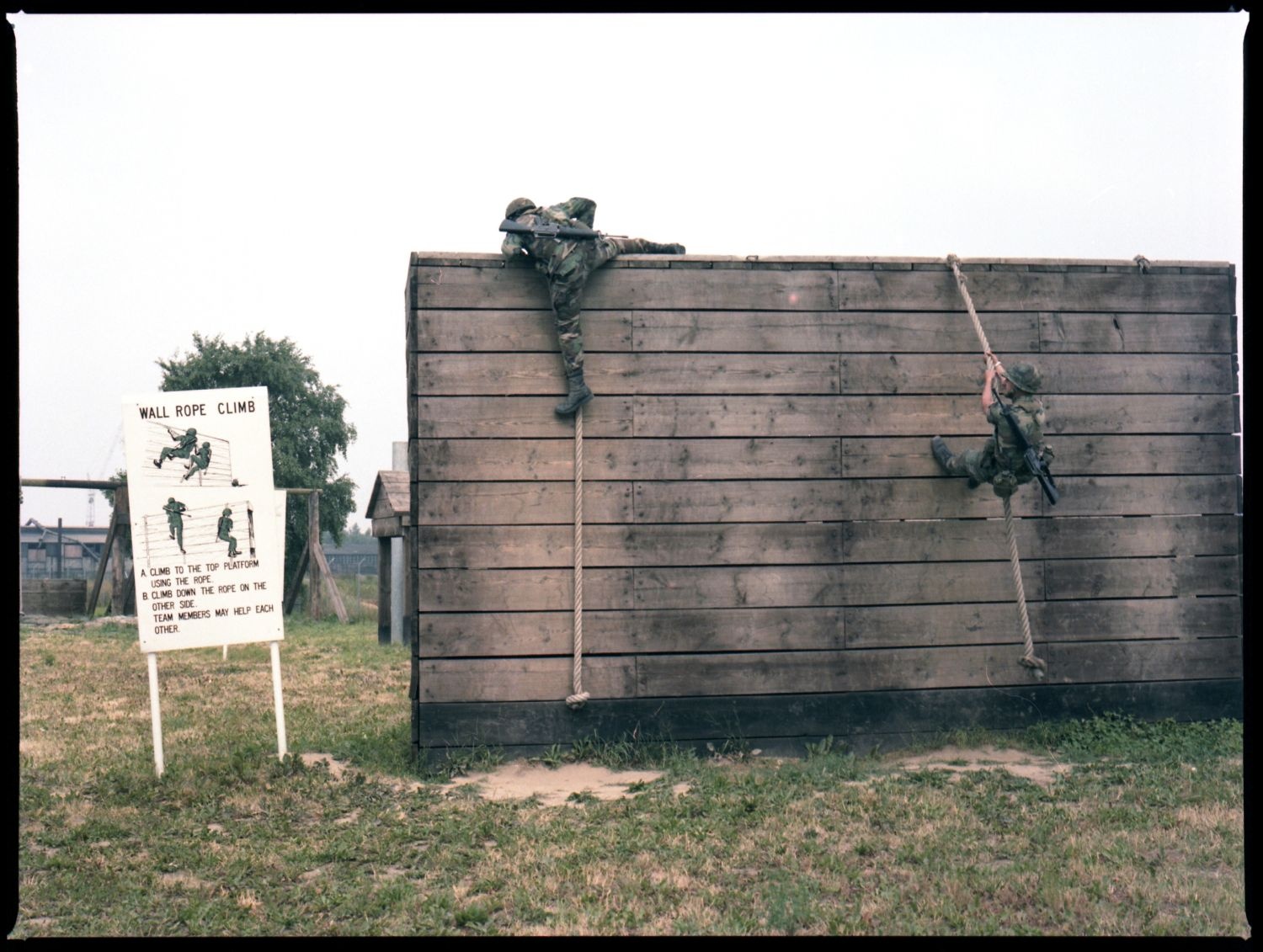 Fotografie: Truppenübungsplatz Parks Range der U.S. Army Berlin Brigade in Berlin-Lichterfelde