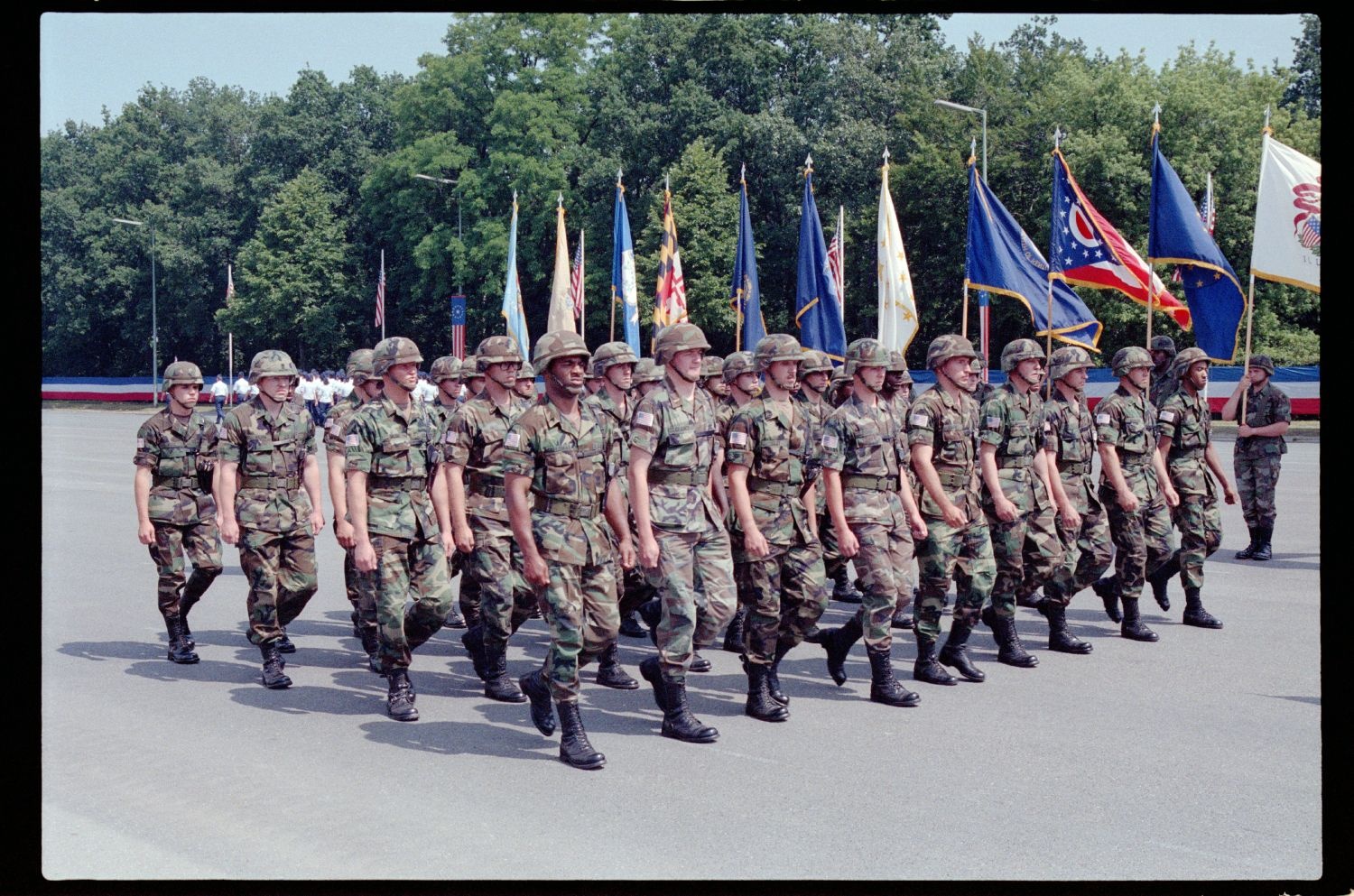 Fotografie: 4th of July Parade der U.S. Army Berlin Brigade in Berlin-Lichterfelde