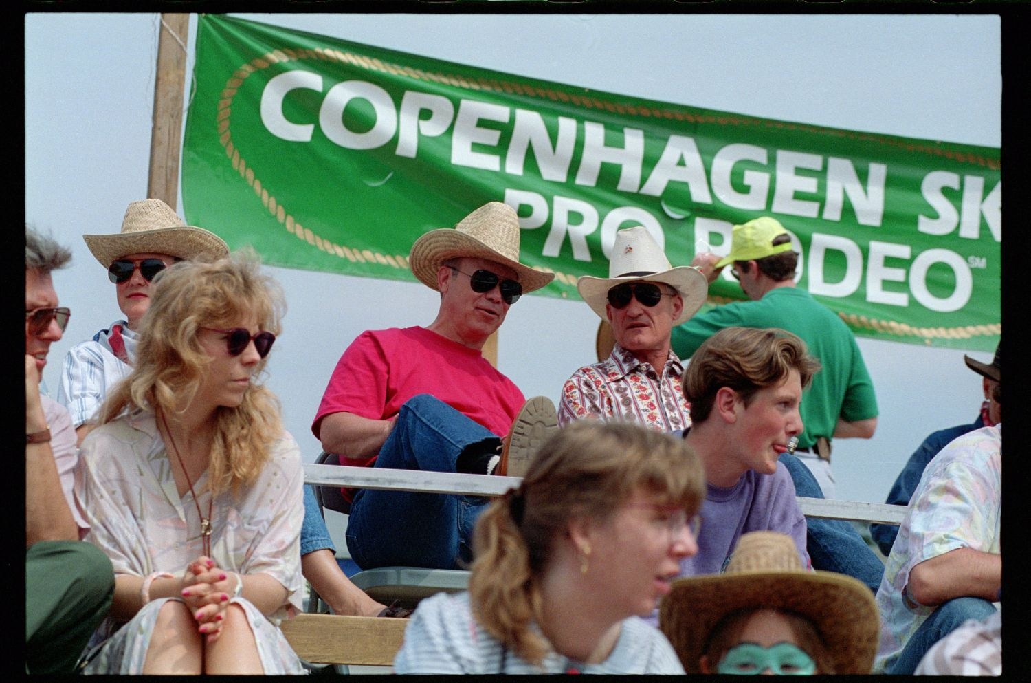 Fotografie: Rodeo Mania 1993 auf dem Festplatz Deutsch-Amerikanisches Volksfest in Berlin-Dahlem